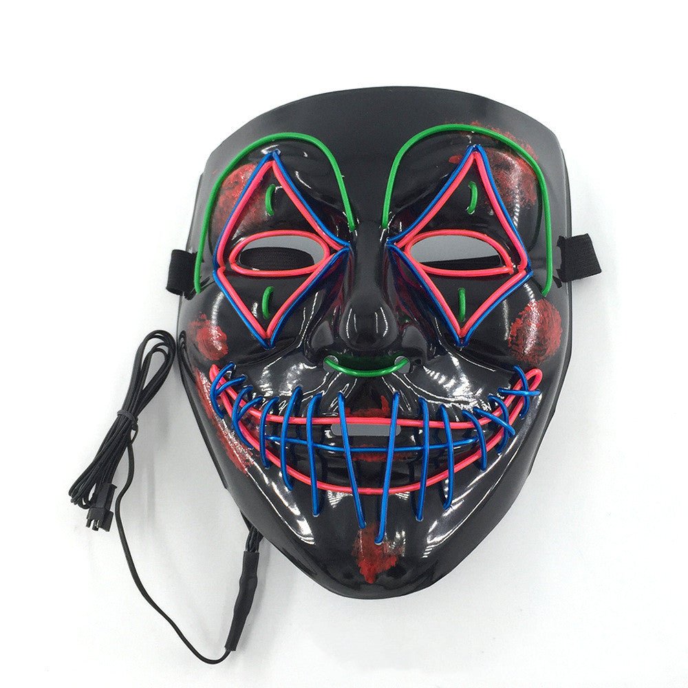 Glowing Halloween LED Mask - Cake Pops Parties