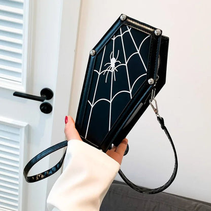 Gothic Coffin Crossbody Bag - Cake Pops Parties