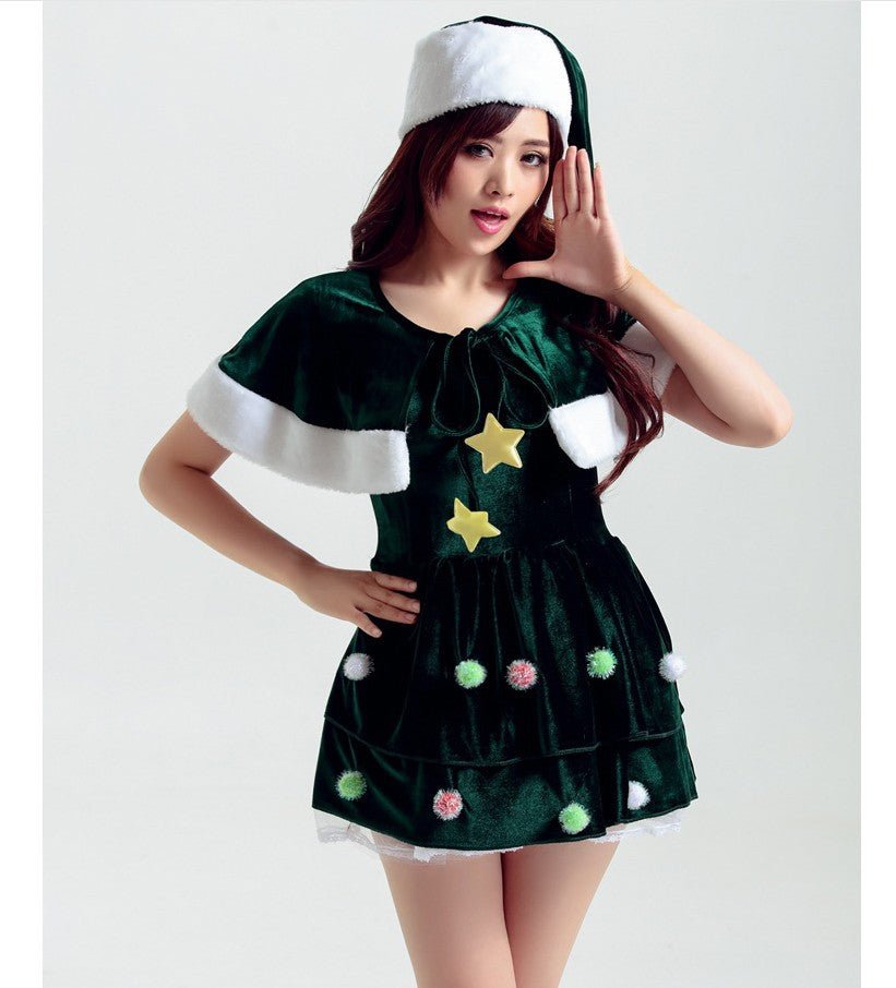 Green Elf Performance Costume - Cake Pops Parties