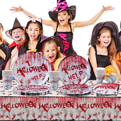 Halloween Blood Hand Party Tableware - Cake Pops Parties