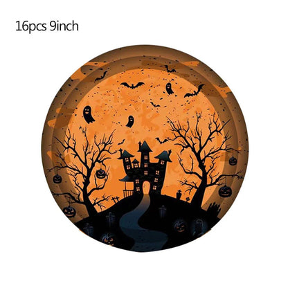 Halloween Cartoon Party Tableware Set - Cake Pops Parties