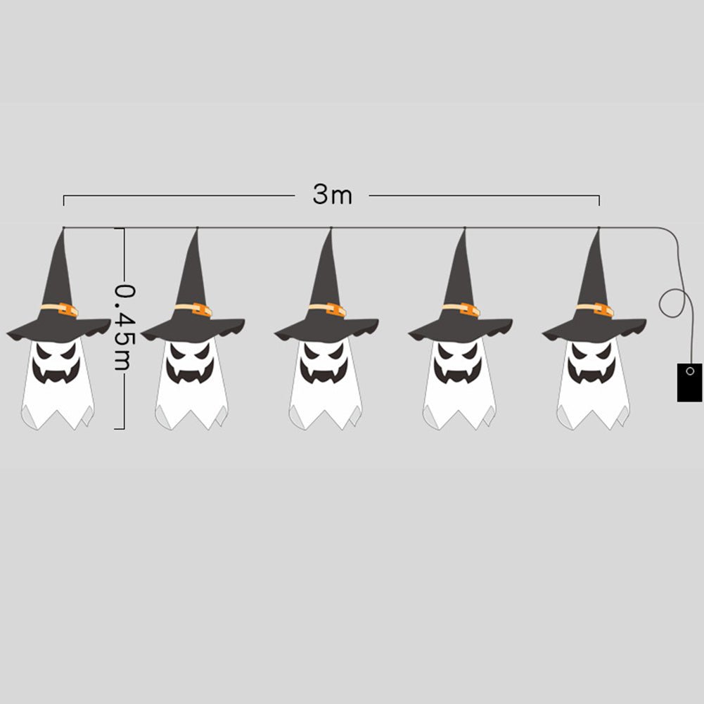 Halloween Ghost String Lights - Cake Pops Parties