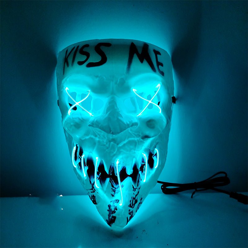 Halloween Horror Luminous Face Mask - Cake Pops Parties