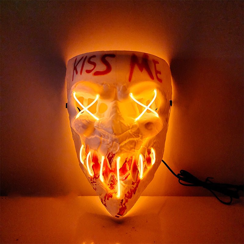 Halloween Horror Luminous Face Mask - Cake Pops Parties