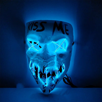 Halloween Horror Luminous Face Mask - Cake Pops Parties