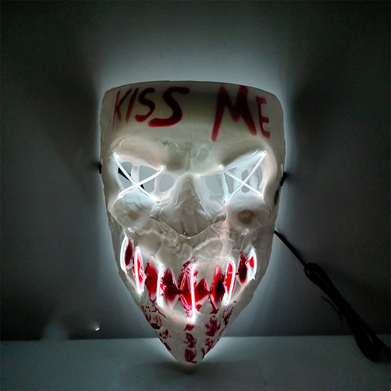 Halloween Horror Luminous Face Mask - Cake Pops Parties