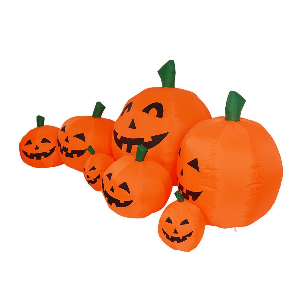 Halloween Inflatable Ghost & Pumpkin Holiday Decor - Cake Pops Parties