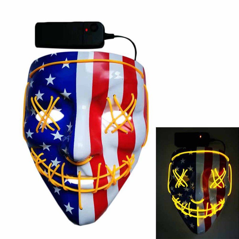 Halloween LED Light Up Mask - Cake Pops Parties