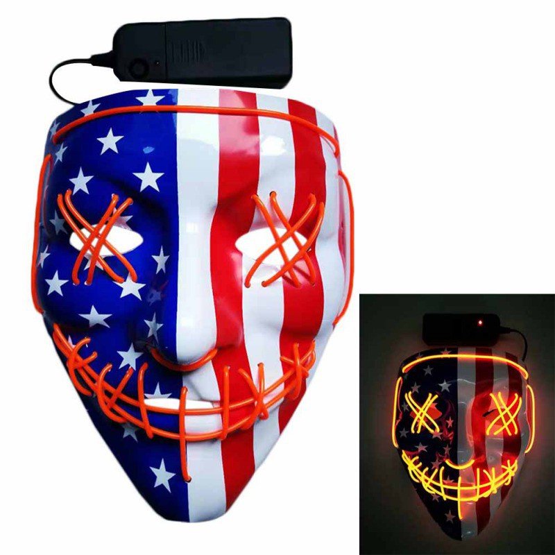 Halloween LED Light Up Mask - Cake Pops Parties