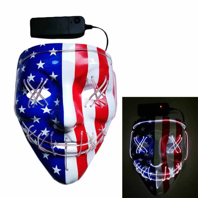 Halloween LED Light Up Mask - Cake Pops Parties