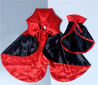 Halloween Pet Costume - Vampire King Cape - Cake Pops Parties