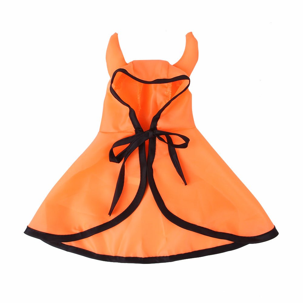 Halloween Pet Horn Cloak Cape - Cake Pops Parties