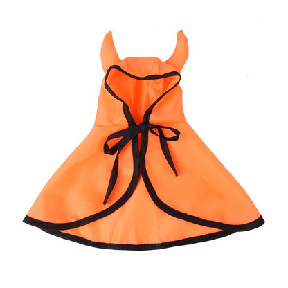 Halloween Pet Horn Cloak Cape - Cake Pops Parties