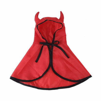 Halloween Pet Horn Cloak Cape - Cake Pops Parties