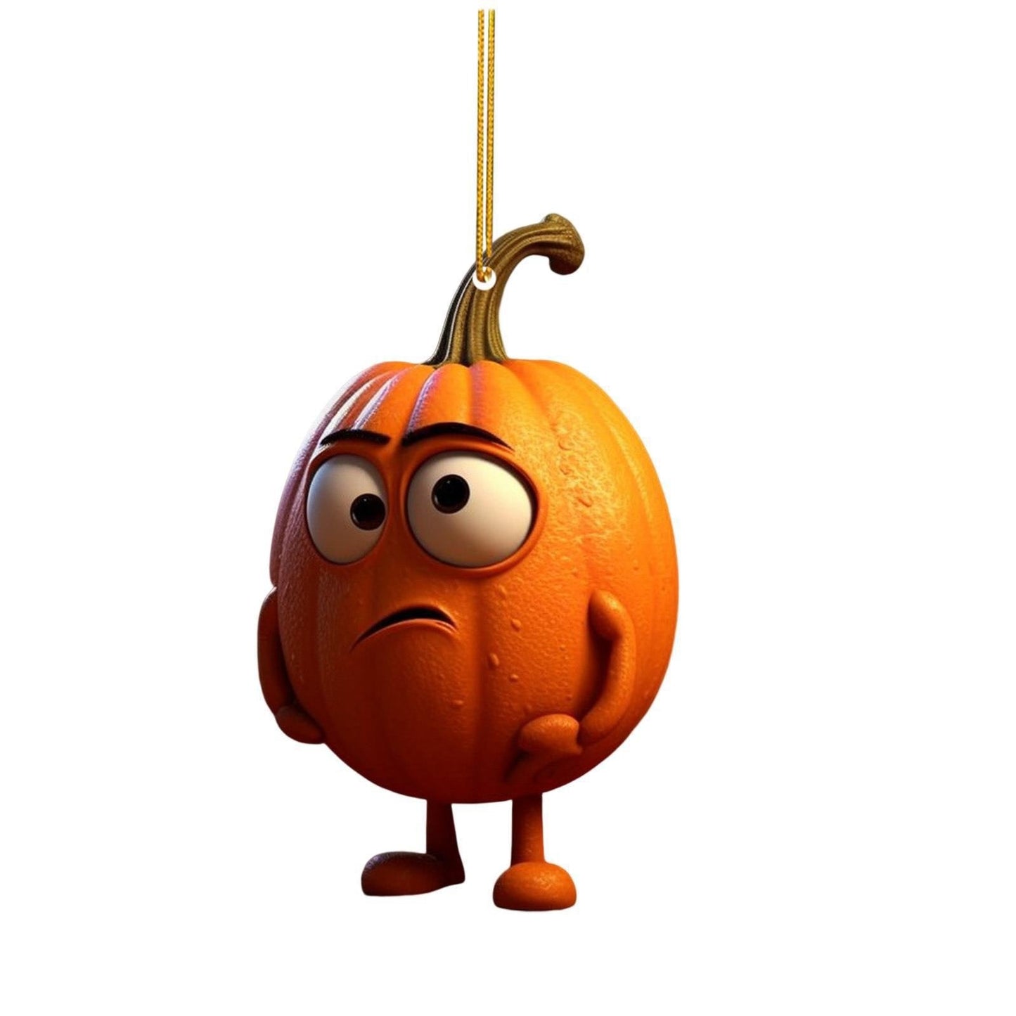 Halloween Pumpkin Car Hanging Ornament - Cake Pops Parties