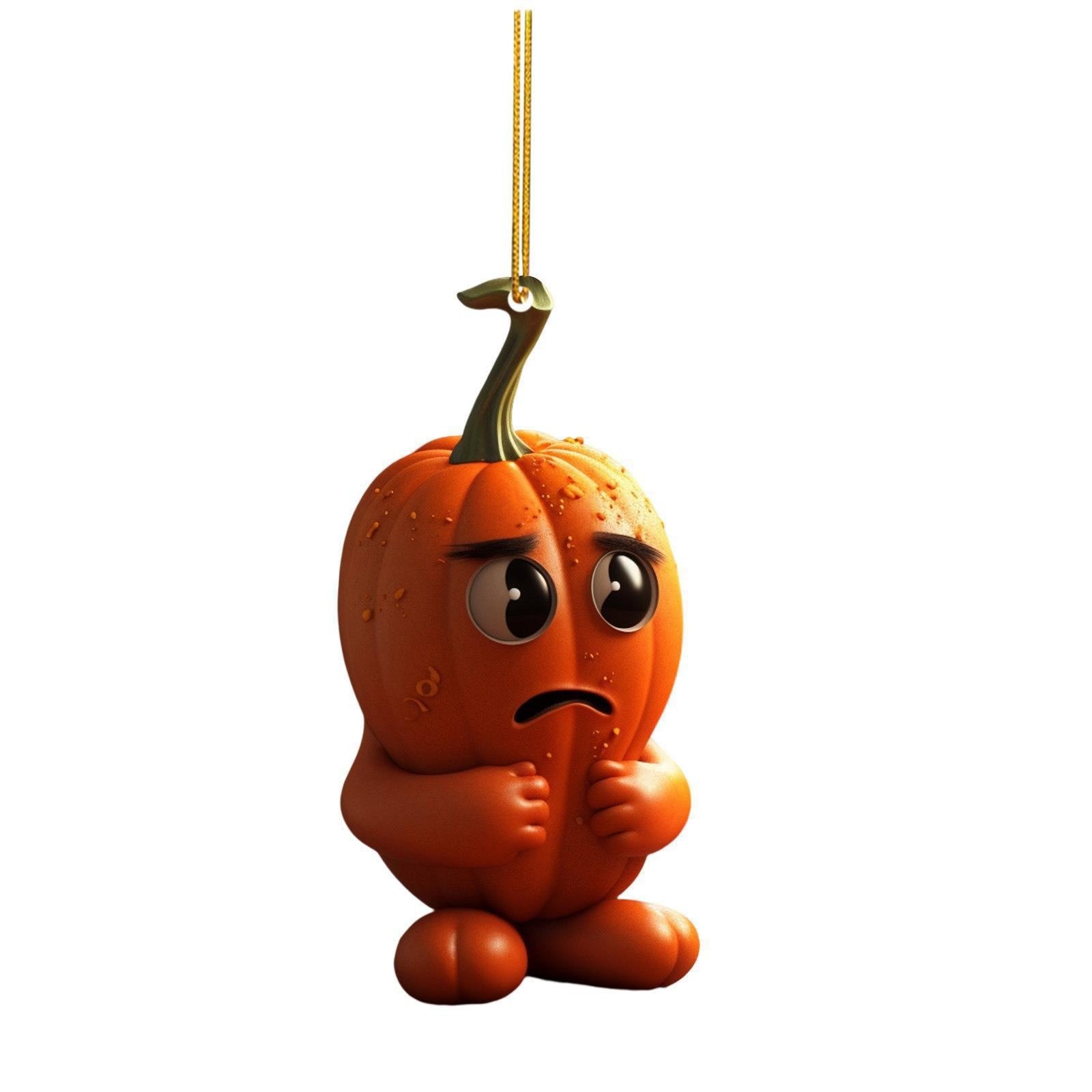 Halloween Pumpkin Car Hanging Ornament - Cake Pops Parties