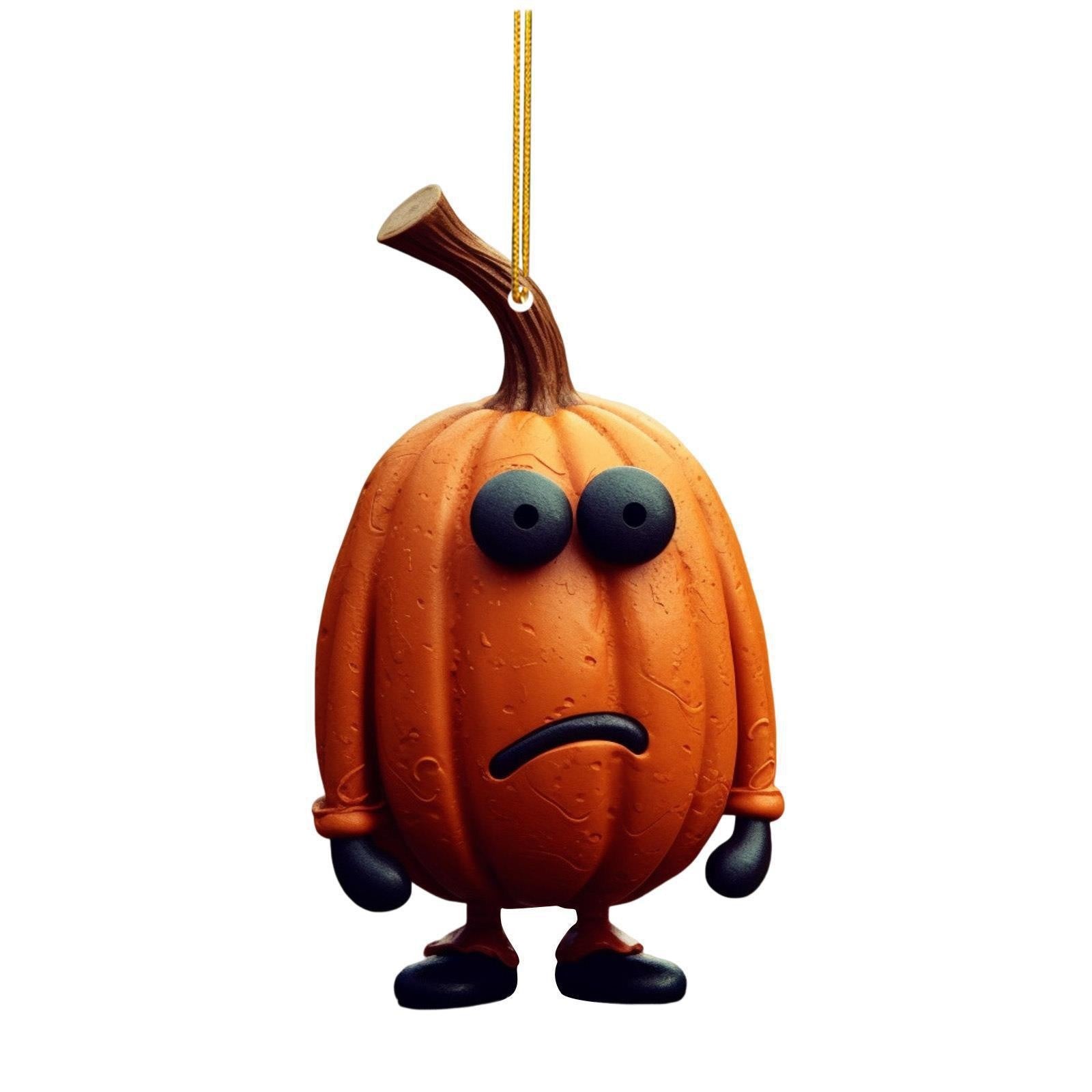 Halloween Pumpkin Car Hanging Ornament - Cake Pops Parties