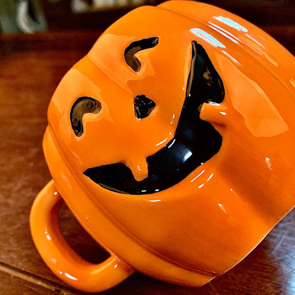 Halloween Pumpkin Ceramic Mug - Cake Pops Parties