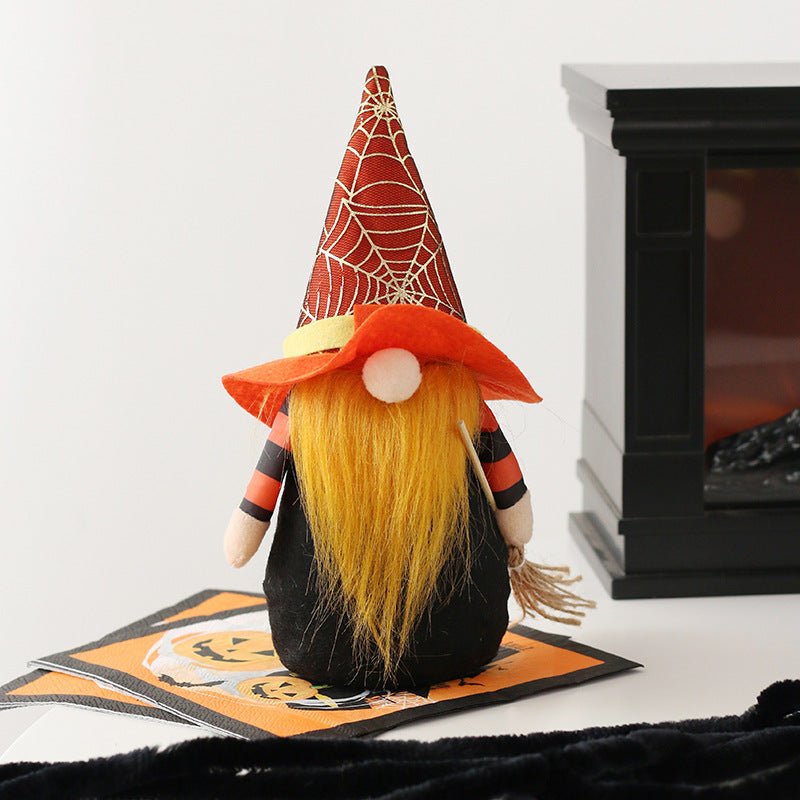 Halloween Pumpkin Faceless Decor - Cake Pops Parties