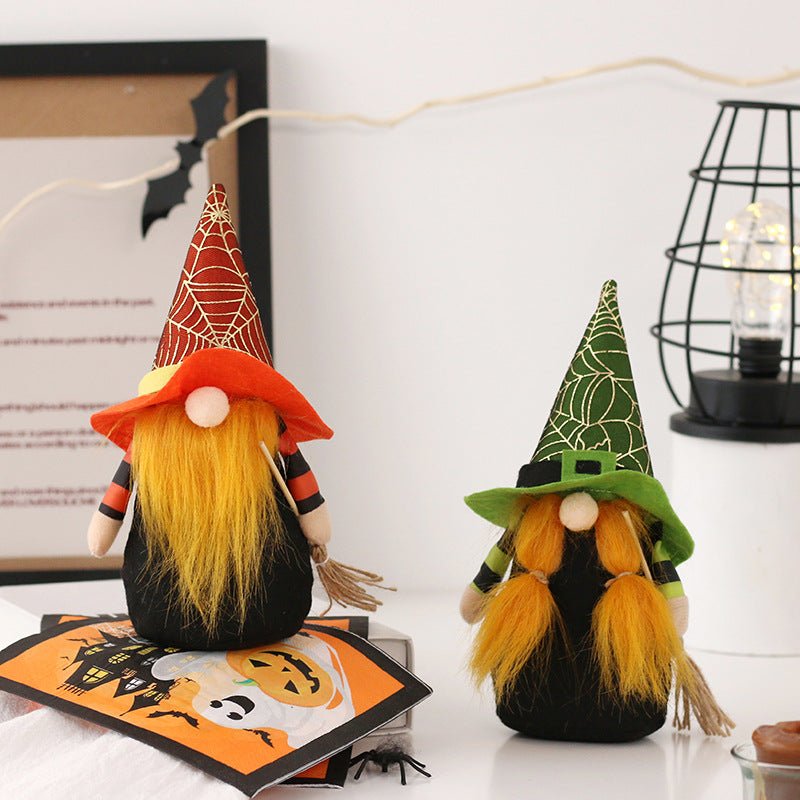 Halloween Pumpkin Faceless Decor - Cake Pops Parties