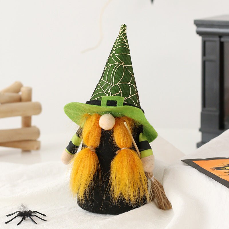 Halloween Pumpkin Faceless Decor - Cake Pops Parties