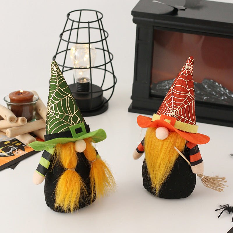 Halloween Pumpkin Faceless Decor - Cake Pops Parties