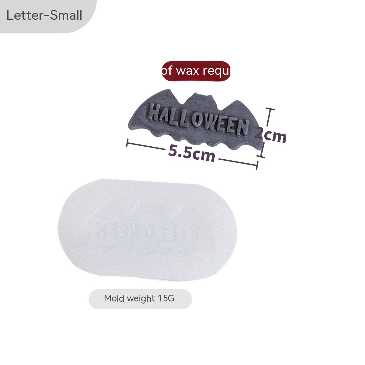 Halloween Silicone Candle Making Mold - Cake Pops Parties