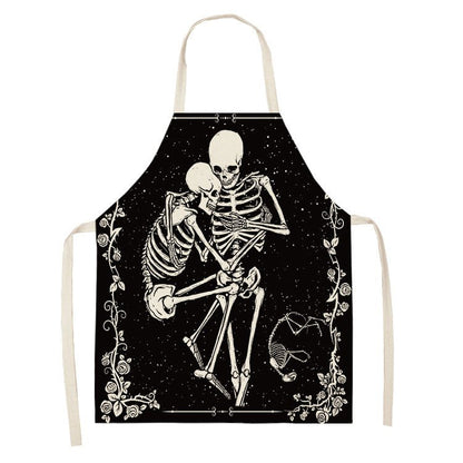 Halloween Skull Apron - Cake Pops Parties