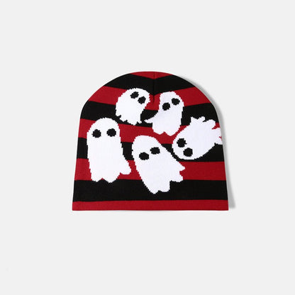 Halloween Stripes Knitted Hat - Cake Pops Parties