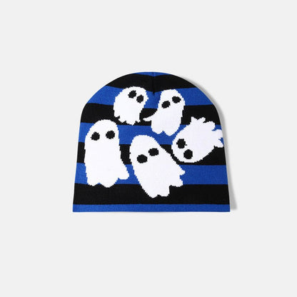 Halloween Stripes Knitted Hat - Cake Pops Parties