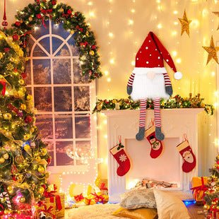 Handmade Red Hat Christmas Doll Ornament - Cake Pops Parties