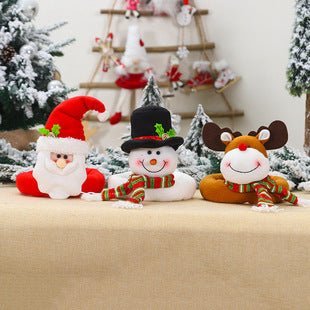 Handmade Red Hat Christmas Doll Ornament - Cake Pops Parties