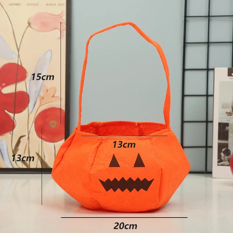 Happy Halloween Pumpkin Candy Bag - Cake Pops Parties