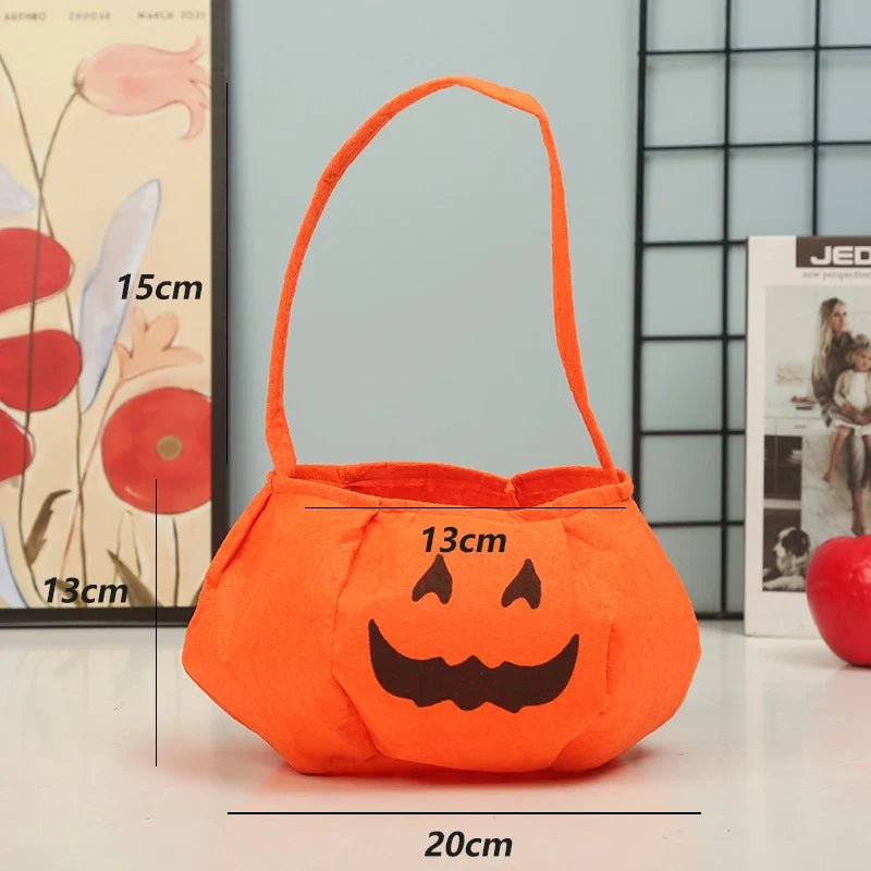 Happy Halloween Pumpkin Candy Bag - Cake Pops Parties