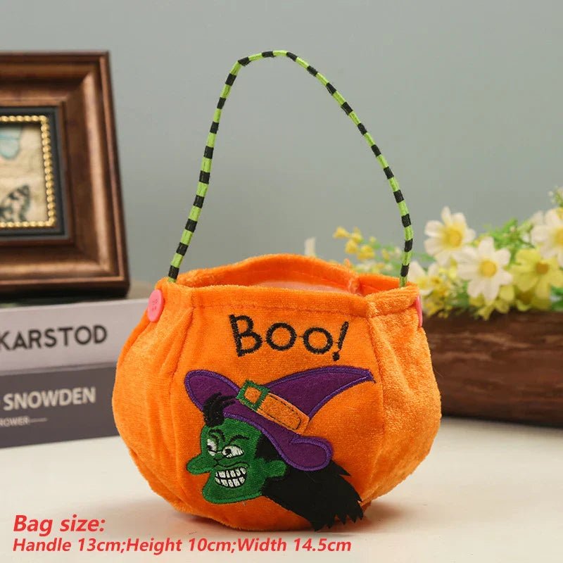 Happy Halloween Pumpkin Candy Bag - Cake Pops Parties