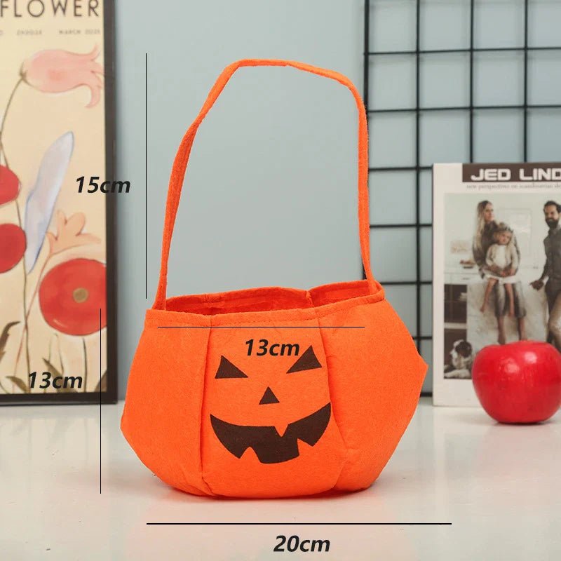 Happy Halloween Pumpkin Candy Bag - Cake Pops Parties