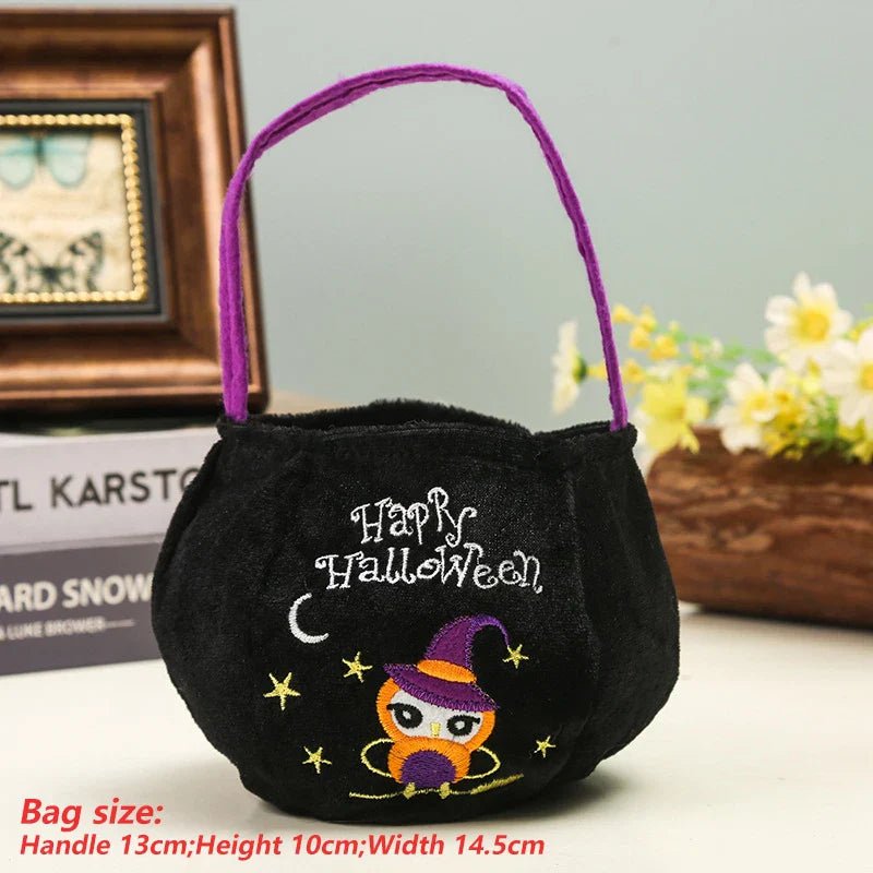 Happy Halloween Pumpkin Candy Bag - Cake Pops Parties