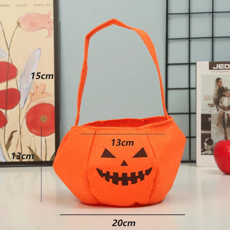 Happy Halloween Pumpkin Candy Bag - Cake Pops Parties
