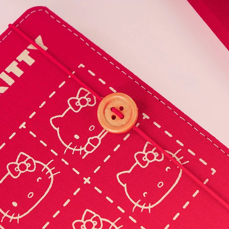 Hello Kitty A6 Fabric Notebook Cute Student Diary Gift - Cake Pops Parties