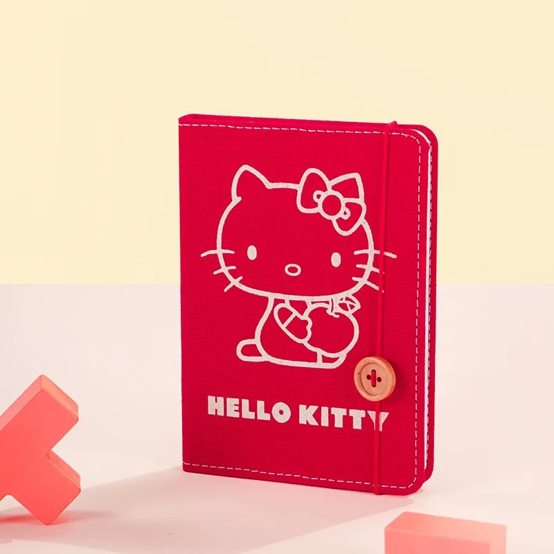 Hello Kitty A6 Fabric Notebook Cute Student Diary Gift - Cake Pops Parties