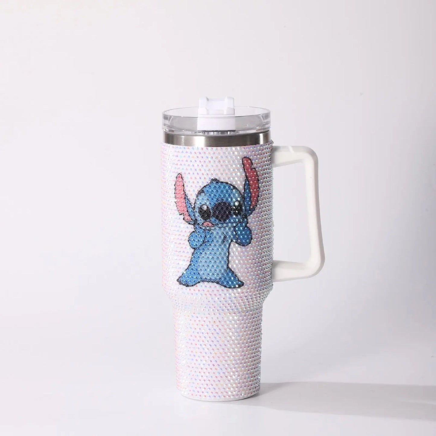 Hello Kitty Diamond Ice King Cup Vacuum Insulated Tumbler Handle - Cake Pops Parties