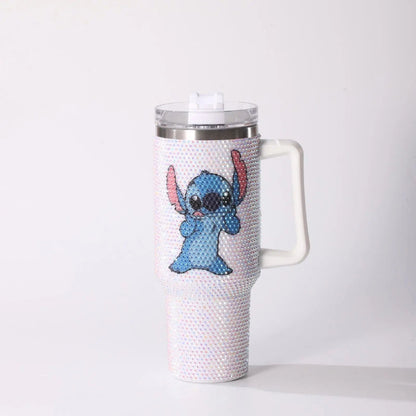 Hello Kitty Diamond Ice King Cup Vacuum Insulated Tumbler Handle - Cake Pops Parties