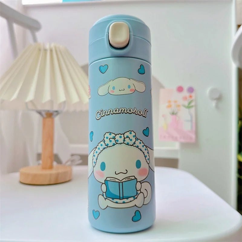 Hello Kitty Kuromi Melody Stainless Thermos Student Bottle - Cake Pops Parties