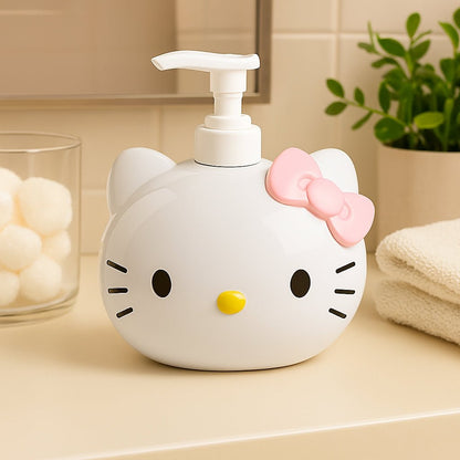 Hello Kitty Soap Dispenser | Cute Kawaii Bathroom & Kitchen Sinkware - Cake Pops Parties