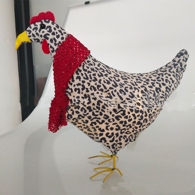 Holiday Chicken Scarf Decoration - Cake Pops Parties