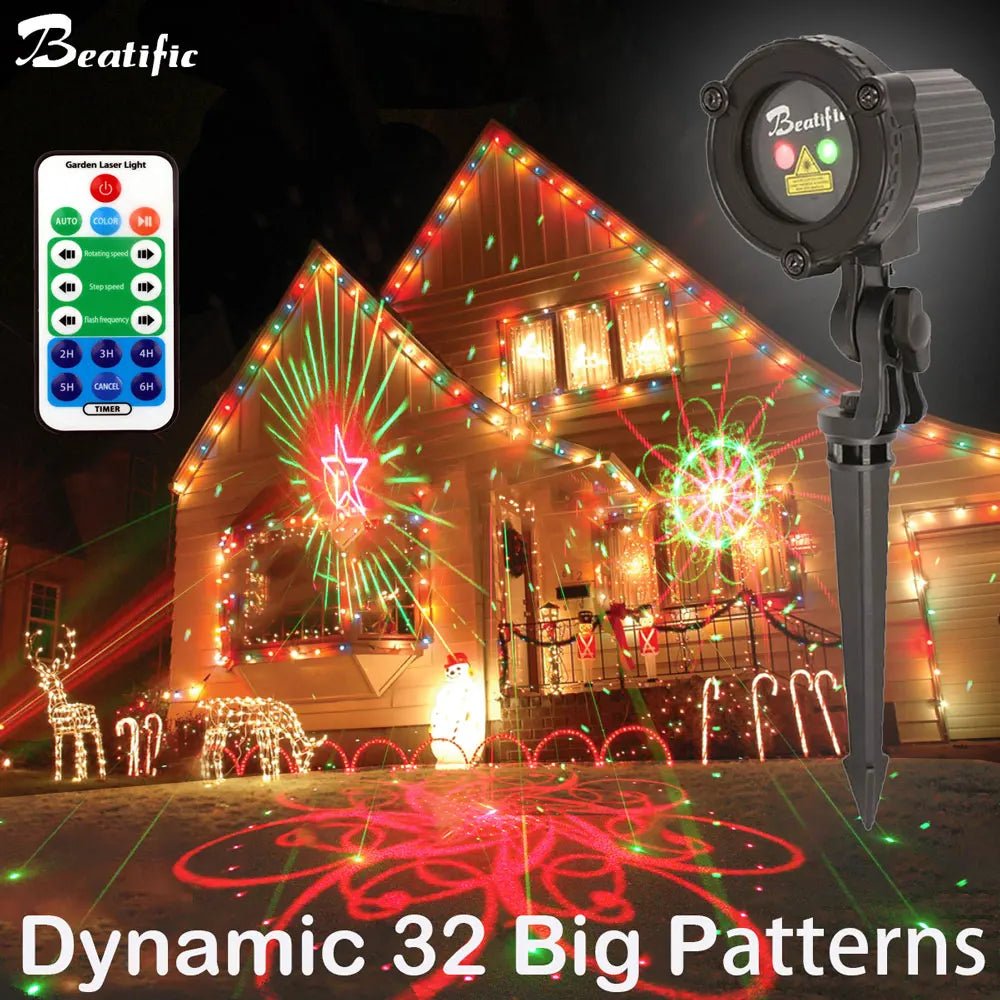 Holiday Laser Projector Lights - Cake Pops Parties