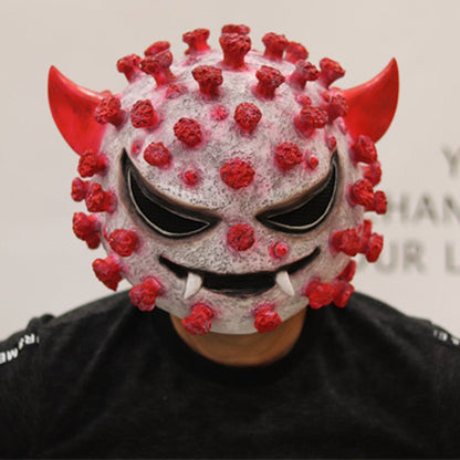 Horror Virus Mask for Halloween - Cake Pops Parties