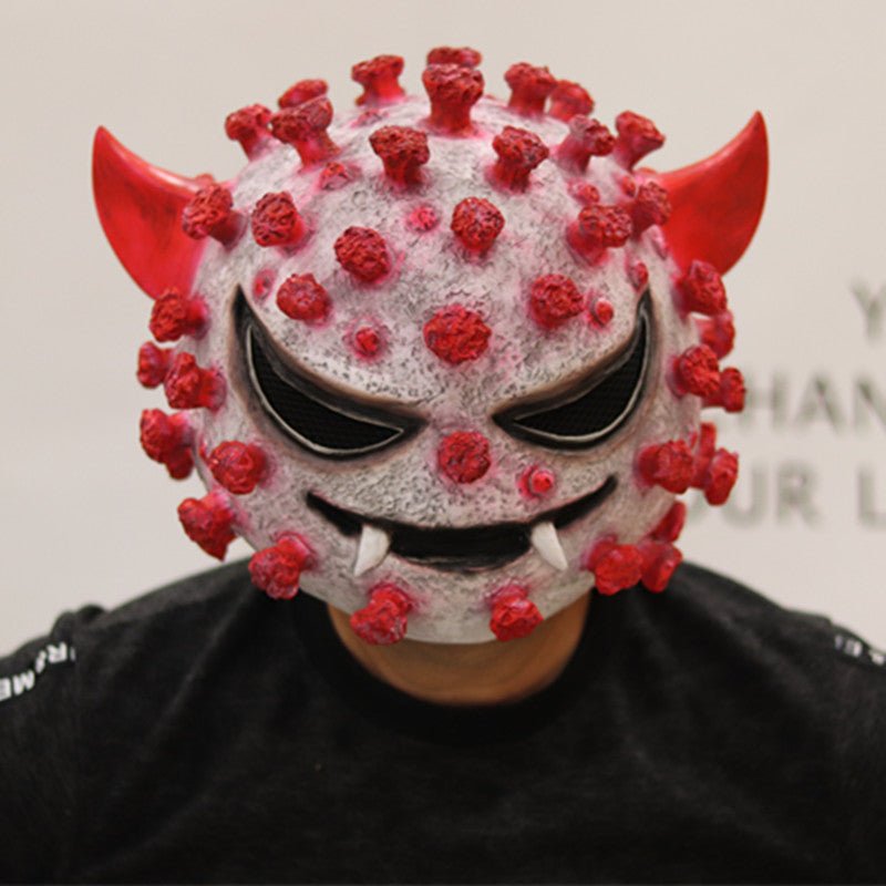 Horror Virus Mask for Halloween - Cake Pops Parties