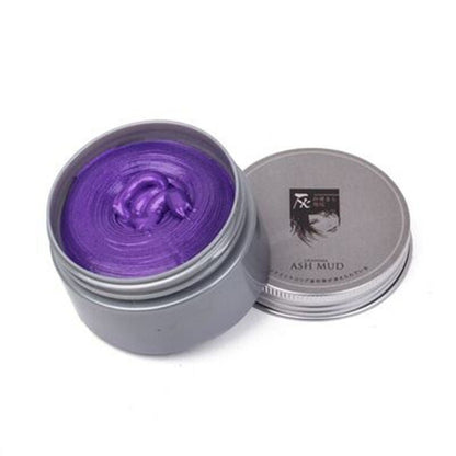 Instant Hair Color Mud - Grandma Gray & Sapphire Blue - Cake Pops Parties