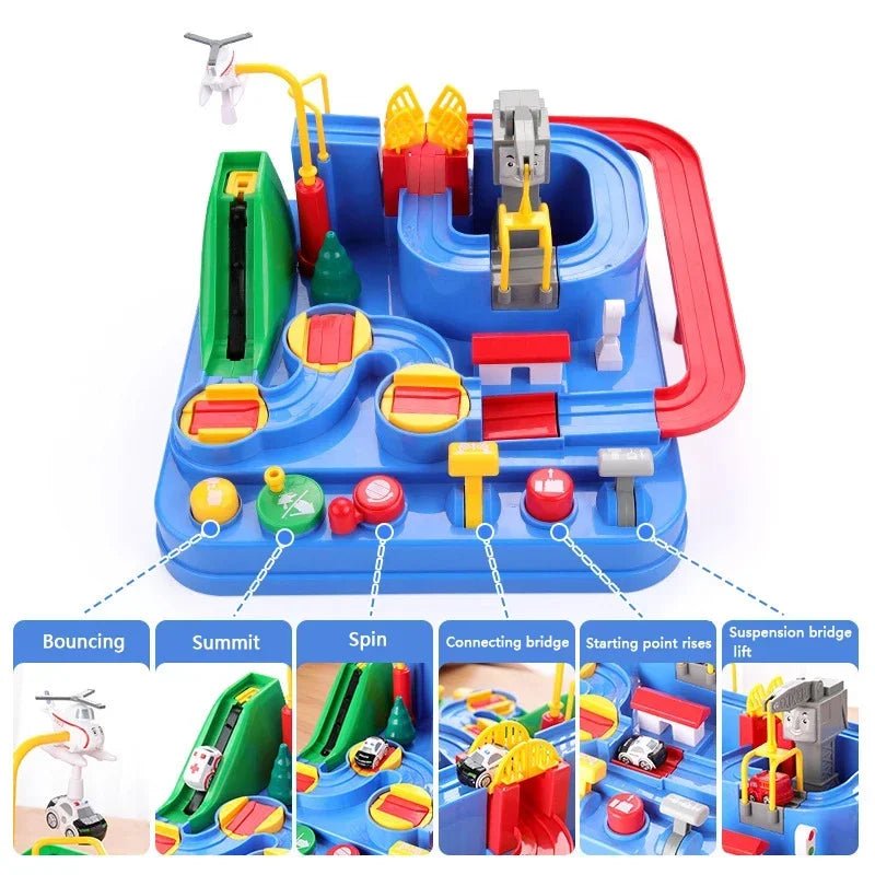 Interactive Racing Rail Car Toy - Cake Pops Parties
